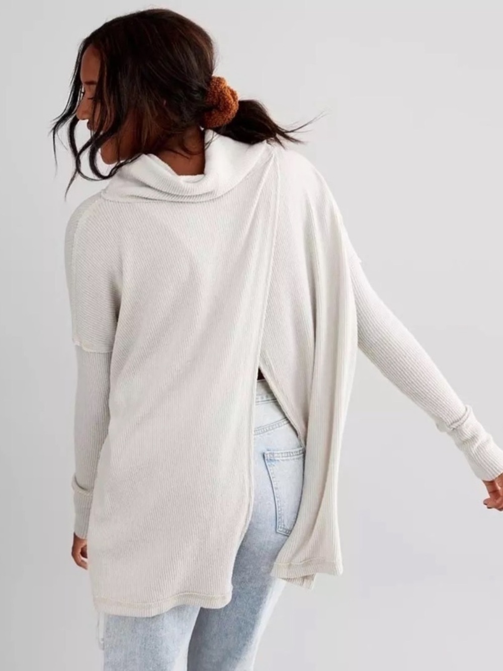 Free People Juicy Stone Cold Long Sleeve Top size L
